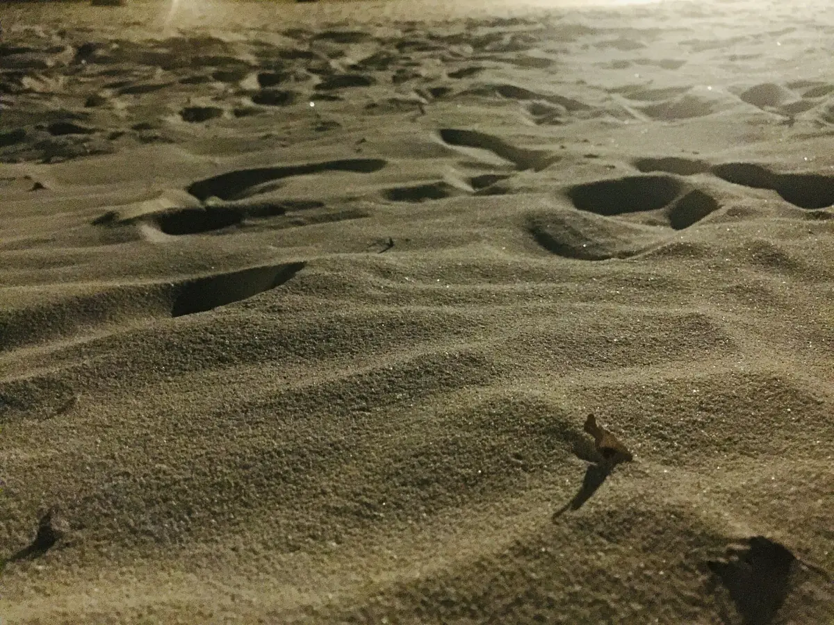 Feiner Sand am Strand von Malindi