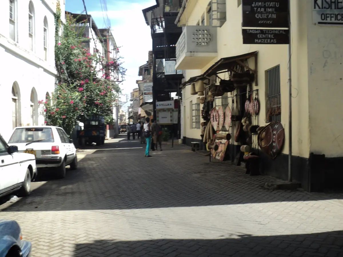 Shops in Mombasa's Old Town
