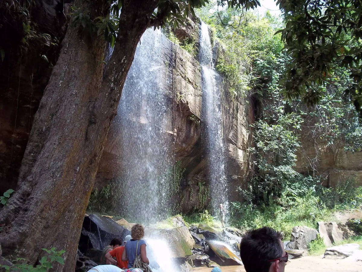 Sheldrick Falls in Shimba Hills