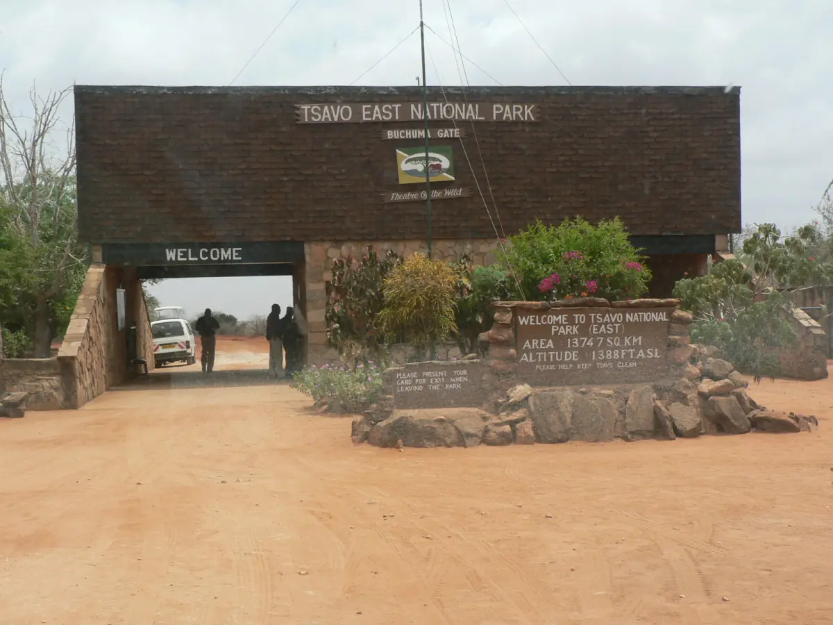 Buchuma Gate of Tsavo East National Park